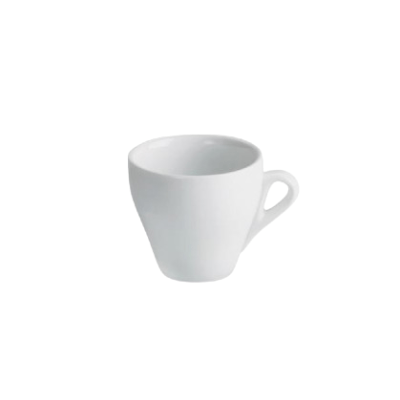 Taza café 7cl CÓNICA porcelana