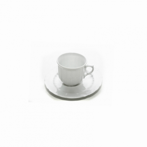 Plato café 13cm_ø SEVILLA porcelana - Imagen 2