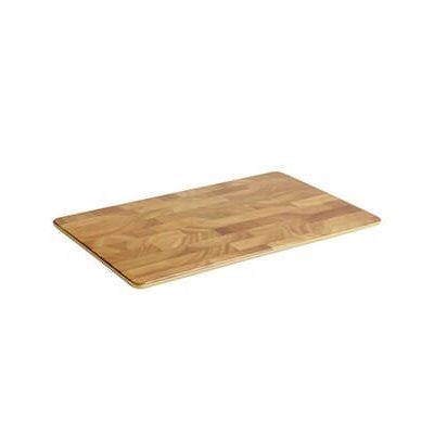 alquiler bandeja rectangular madera