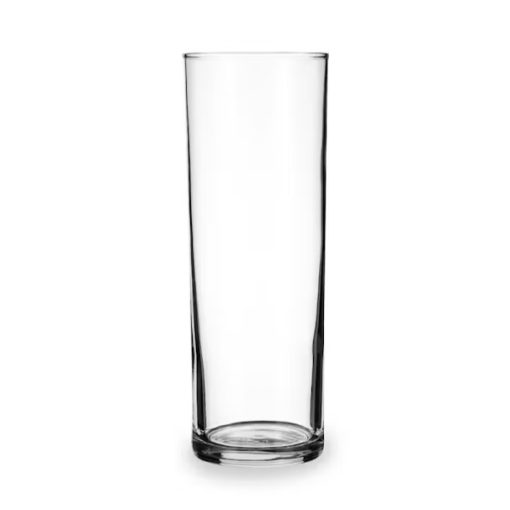 Vaso tubo 31cl vidrio transparente