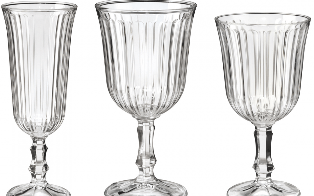 Alquiler de copas talladas