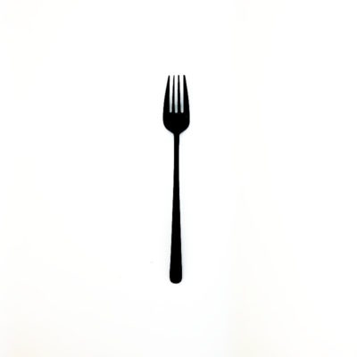 alquiler tenedor mesa negro