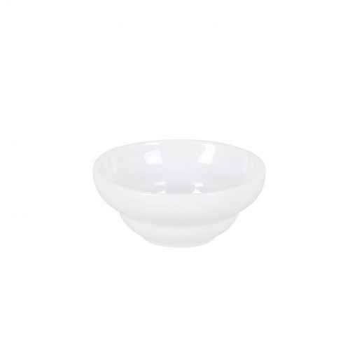 Mini bol redondo 10cm Ø CARLA porcelana blanca