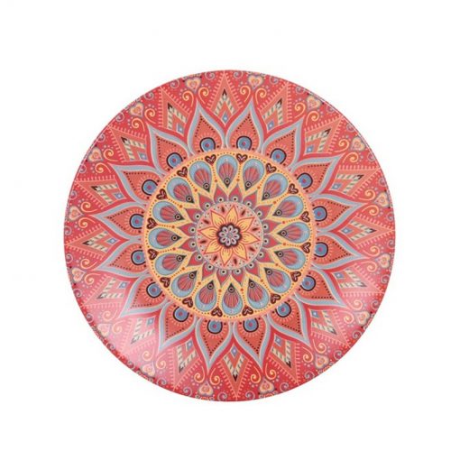 Plato postre 20cm Ø ZEUS SALMON stoneware