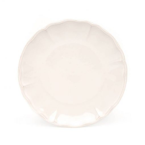 Plato postre 21 cm_ø ALENTEJO porcelana blanca