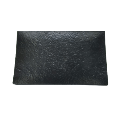 Bandeja rectangular 40,5x26cm MAYA melamina negra