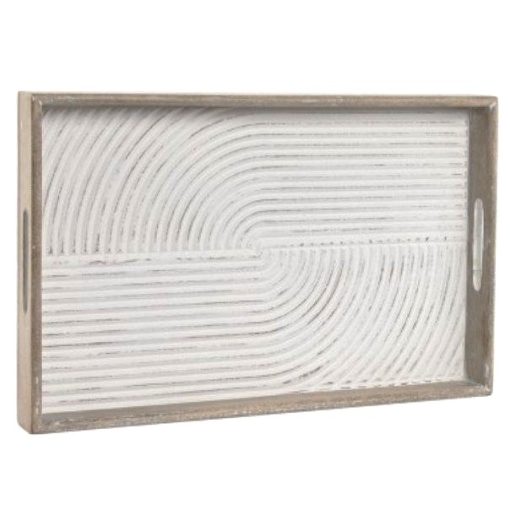 Bandeja rectangular 44x29cm DUNAS mango natural decape