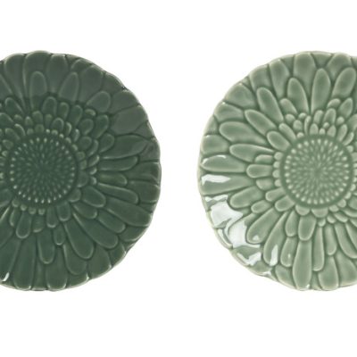plato pan verde