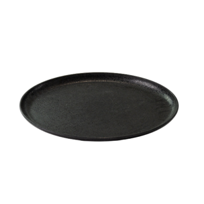 Bandeja ovalada 46x33cm LONTANANZA melamina negra