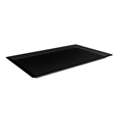 Bandeja rectangular GN1/1 53x32cm OTTOMAN melamina negra
