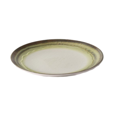 Fuente redonda 30cm TARANTELLA melamina verde