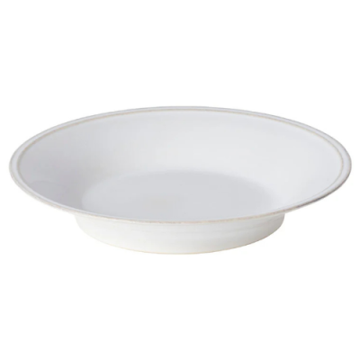 Plato hondo 25cm FRISO porcelana blanca